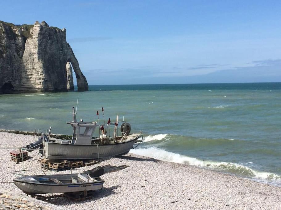 La Mimagaste - Maison Familiale Au Coeur D'Etretat Bagian luar foto